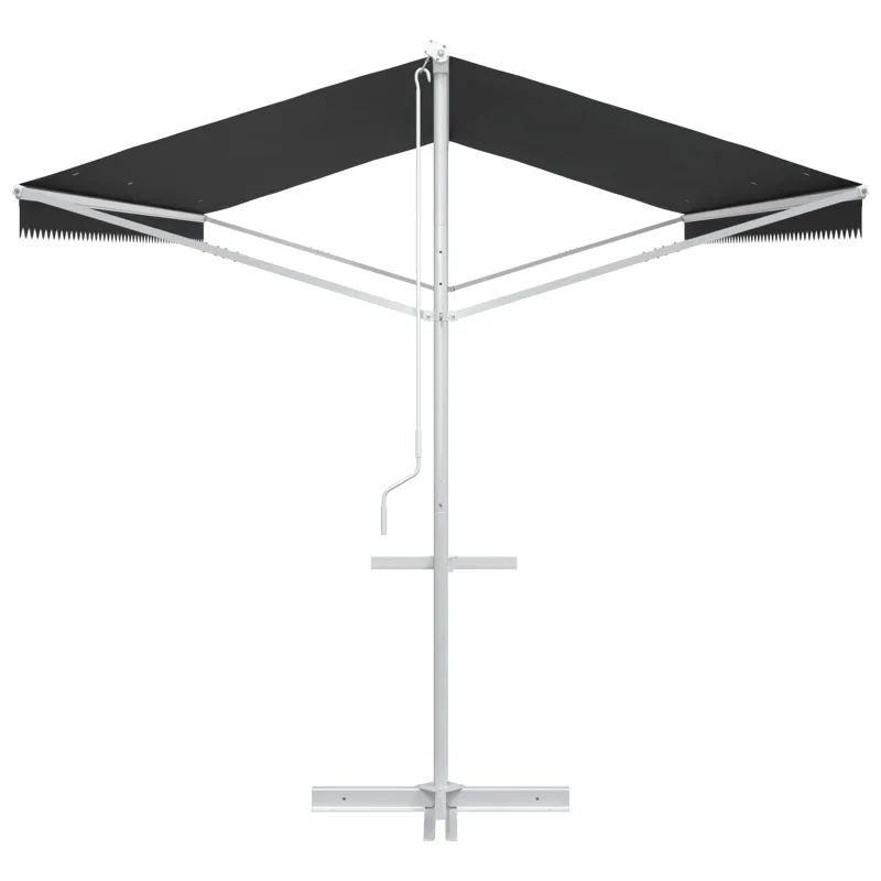 Atvira markizė Antracito 6 x 3 m Poliesteris