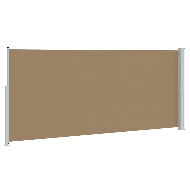 Ištraukiama šoninė užuolaida Taupe 300 x 220 cm Poliesteris