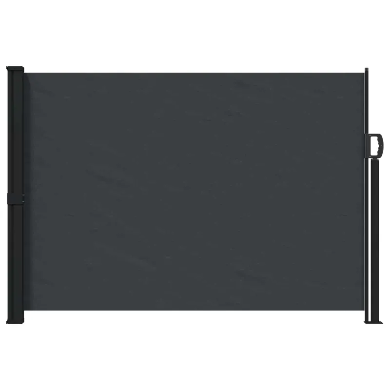 Ištraukiama šoninė užuolaida Juoda 300 x 170 cm Poliesteris