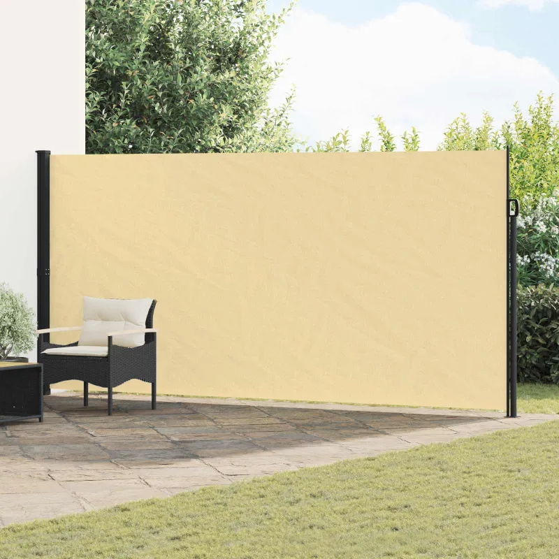 Ištraukiama šoninė užuolaida Smėlio 300 x 220 cm Poliesteris