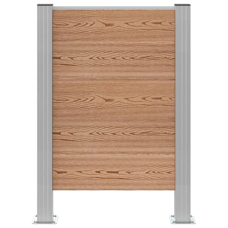 Atliekų konteinerio tvora Ruda 85 x 12 x 115 cm Alavas ir WPC