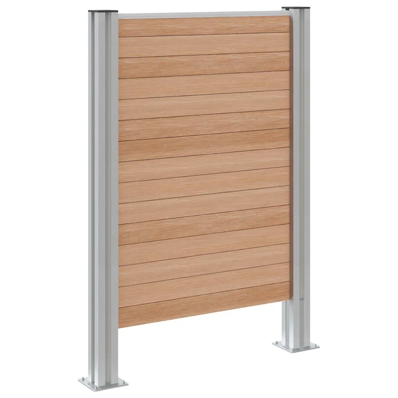 Atliekų konteinerio tvora Ruda 85 x 12 x 115 cm Alavas ir WPC