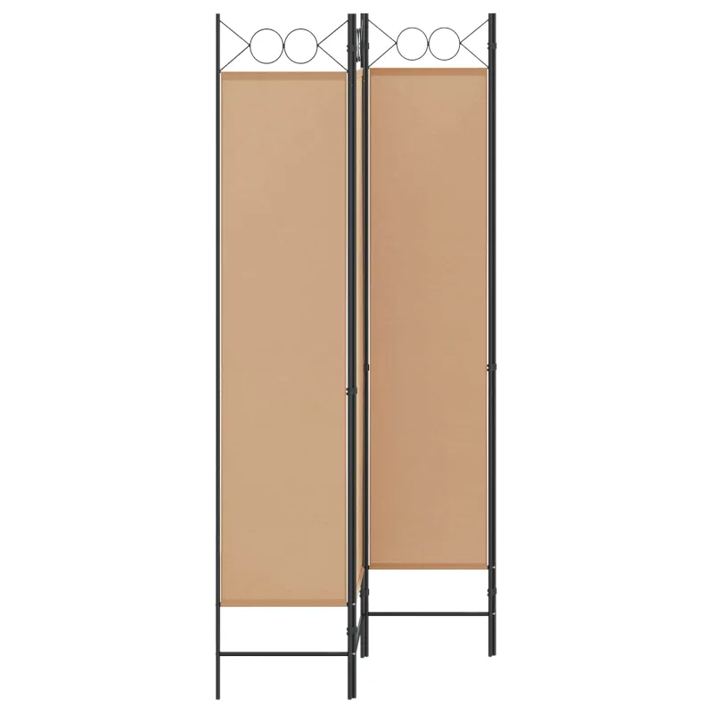 4-skydelis kambario skirstytuvas Smėlio 160 x 200 cm Audinys