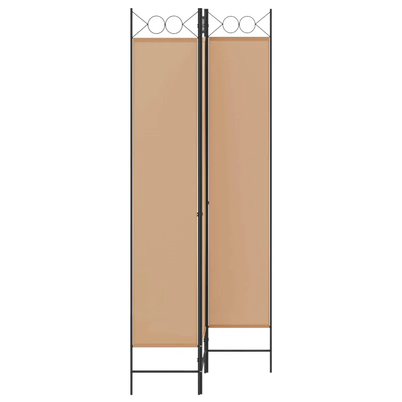 3-panelis kambario skirstytuvas Smėlio 120 x 220 cm Audinys