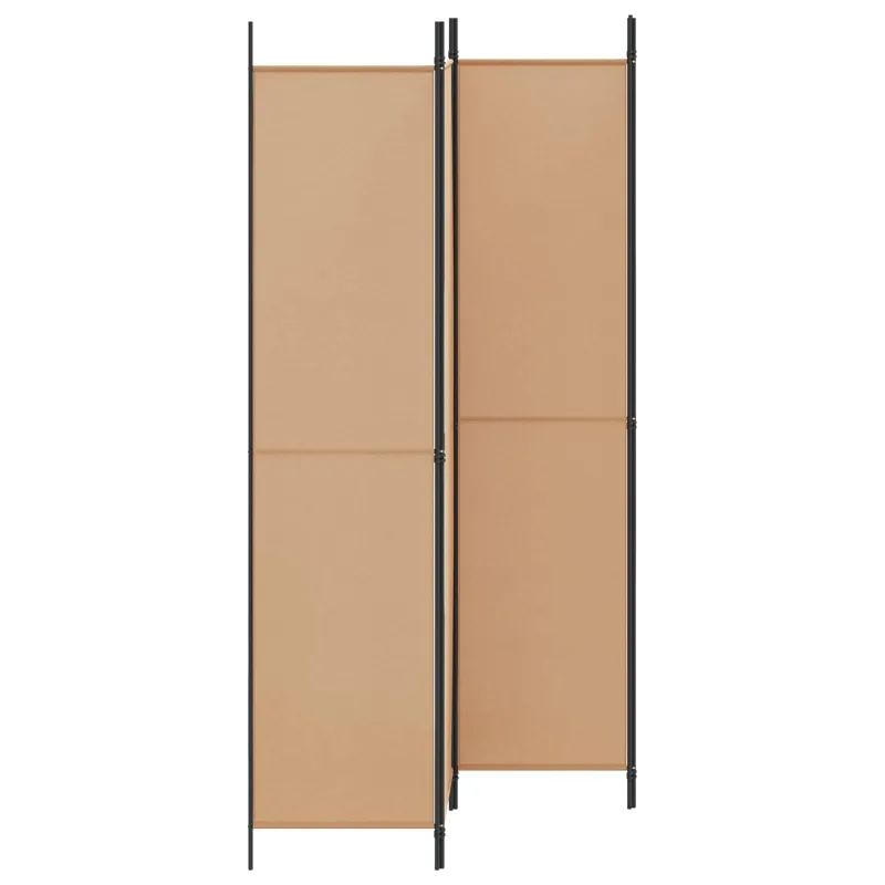 4-skydelis kambario skirstytuvas Smėlio 200 x 220 cm Audinys