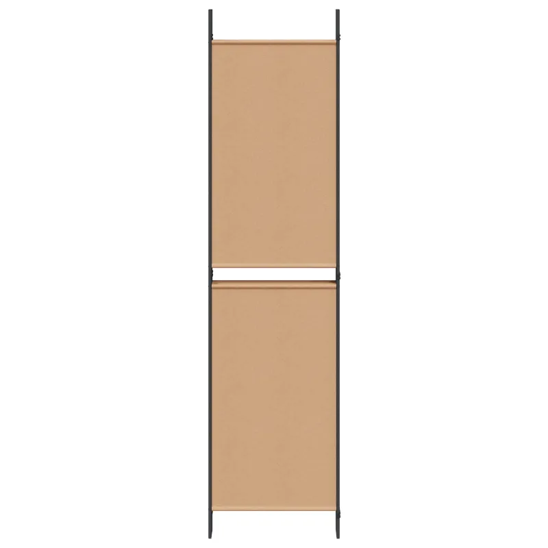 6-skydelio kambario pertvara Smėlio 300 x 200 cm Audinys