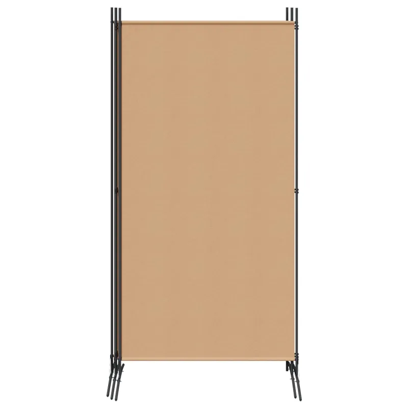 4-skydelis kambario skirstytuvas Smėlio 346 x 180 cm Audinys