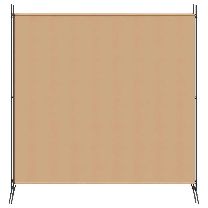 4-skydelis kambario skirstytuvas Smėlio 525 x 180 cm Audinys