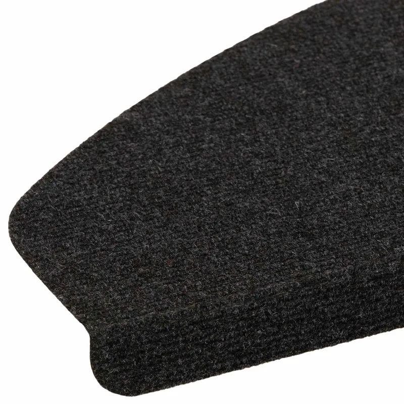 Savaime prilipantys laiptų kilimėliai 15 pcs Antracito
