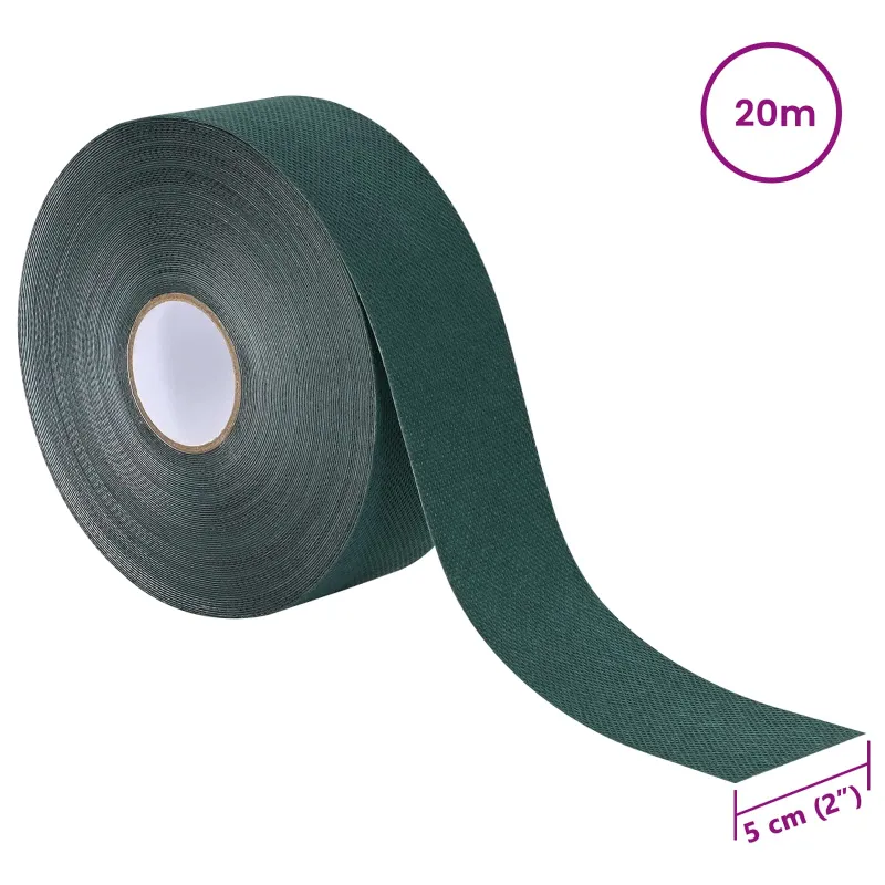 Dirbtinio žolės juosta su klijais Žalia 5 cm x 20 m