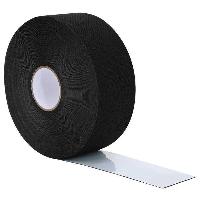 Dirbtinio žolės juosta su klijais Juoda 5 cm x 20 m