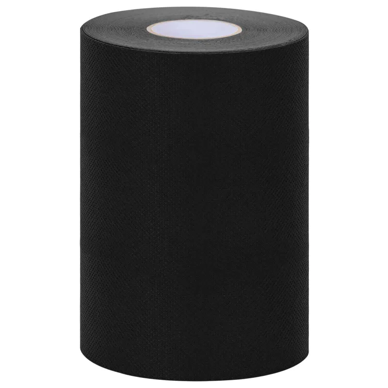 Dirbtinio žolės juosta su klijais Juoda 15 cm x 20 m