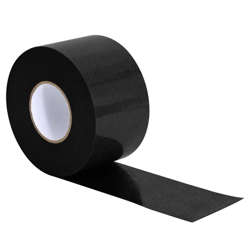 Dirbtinio žolės juosta su klijais Juoda 5 cm x 10 m