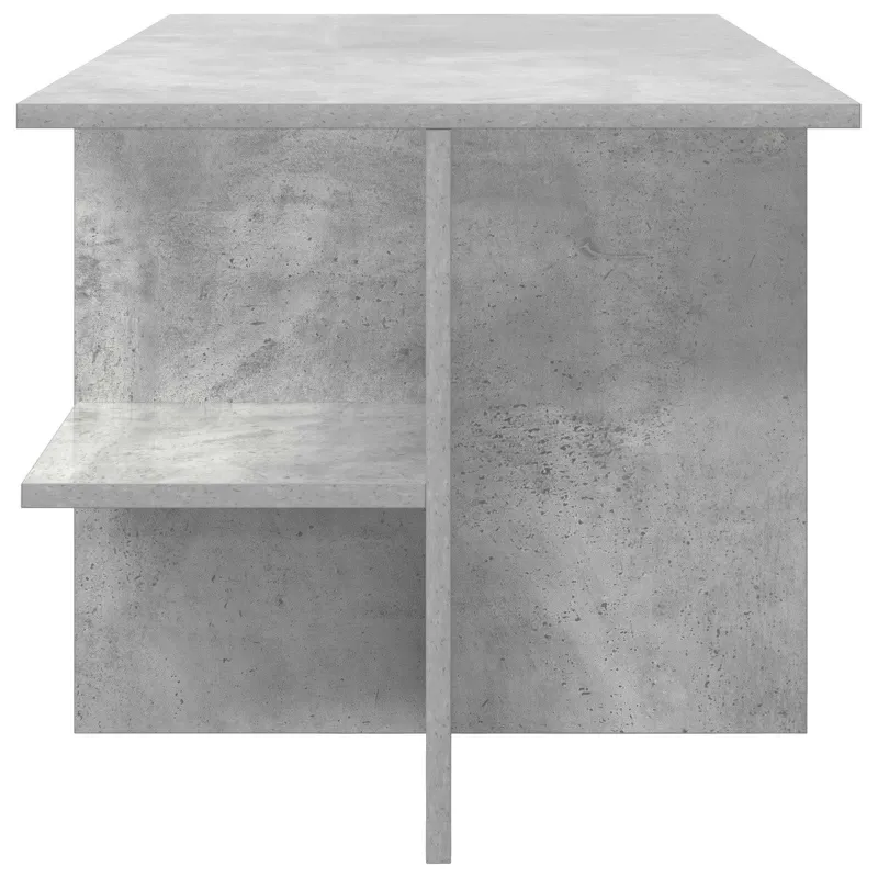 Kavos staliukas Betono pilka 87 x 50 x 45 cm Dirbtinė mediena