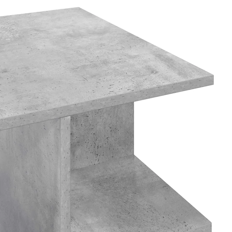 Kavos staliukas Betono pilka 87 x 50 x 45 cm Dirbtinė mediena