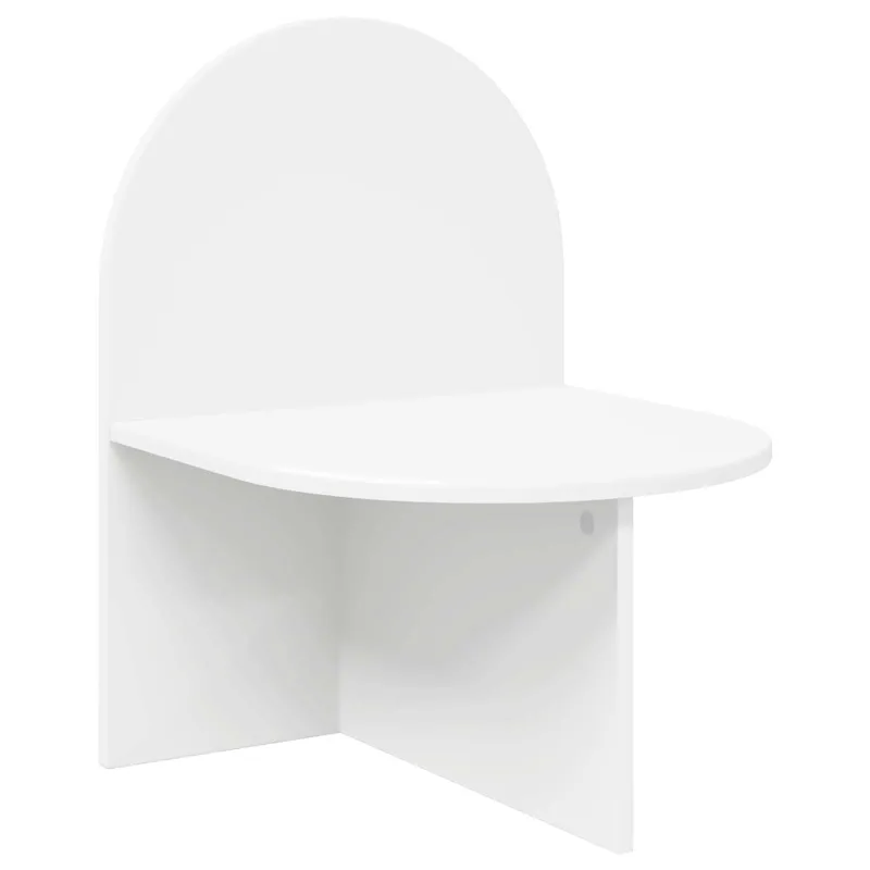 Naktinis staliukas 2 pcs Balta 48 x 49 x 65 cm Dirbtinė mediena