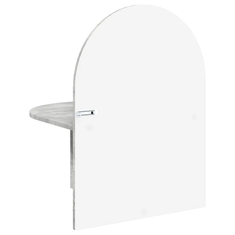 Naktinis staliukas 2 pcs Betono pilka 48 x 49 x 65 cm