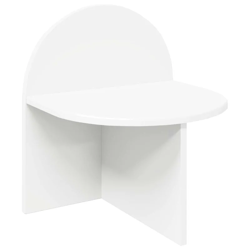 Naktinis staliukas 2 pcs Balta 40 x 35,5 x 45,5 cm