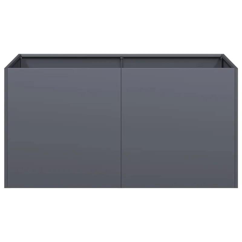 Lovelis, antracito, 80x40x40cm, šaltai valcuotas plienas