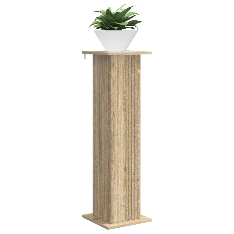 Augalų stovas 2 pcs Sonoma ąžuolas 30,5 x 30 x 100,5 cm