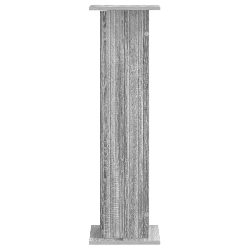 Augalų stovas 2 pcs Pilka sonoma ąžuolo 30,5 x 30 x 100,5 cm