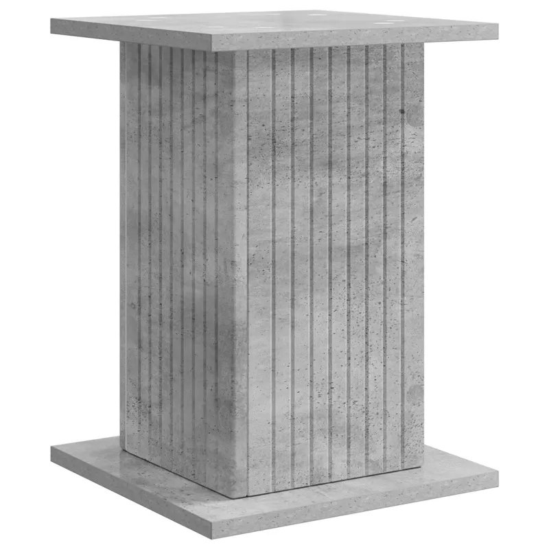 Augalų stovas Betono pilka 30,5 x 30 x 43 cm Apdirbta mediena