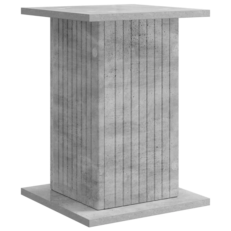 Augalų stovas Betono pilka 30,5 x 30 x 43 cm Apdirbta mediena