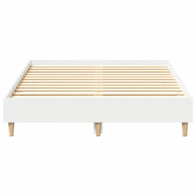 Lovos rėmas Balta 137 x 190 cm Apdirbta mediena