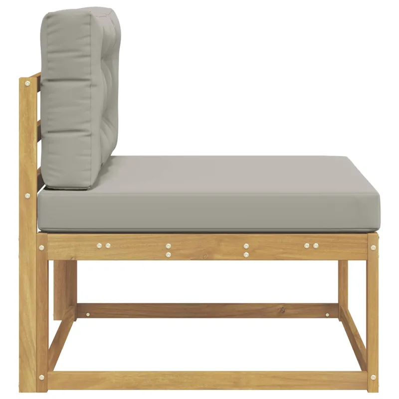 Lauko Vidurinis Sofa Poliesteris Balta