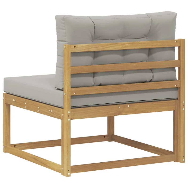 Lauko Vidurinis Sofa Poliesteris Balta
