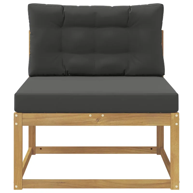 Lauko Vidurinis Sofa Poliesteris Balta