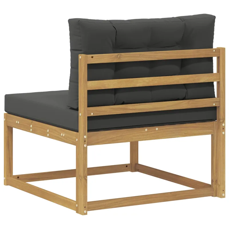 Lauko Vidurinis Sofa Poliesteris Balta