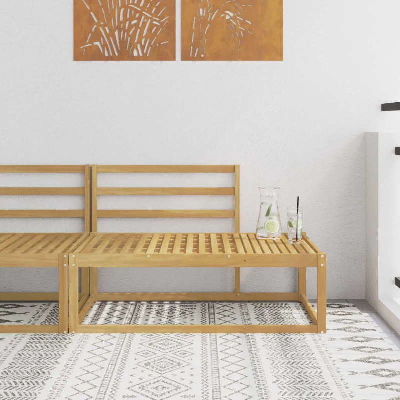 Lauko galinė sofa Balta 115 x 83 x 73 cm