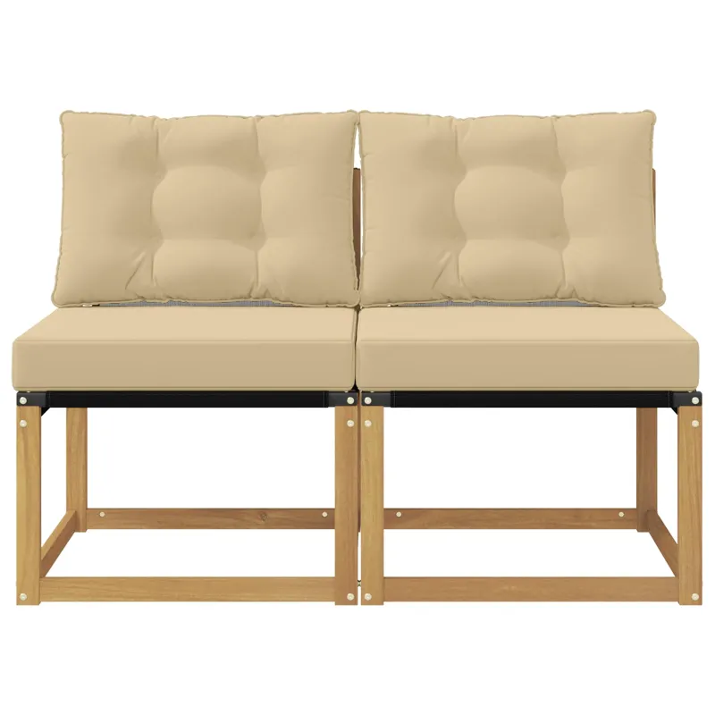 2 Vienetas Lauko Vidurinis Sofa