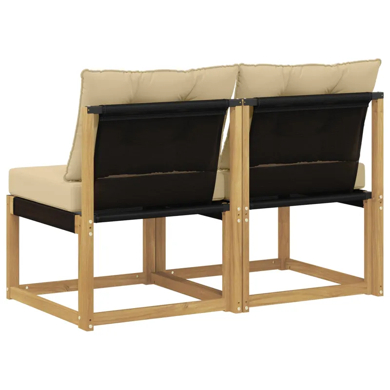 2 Vienetas Lauko Vidurinis Sofa