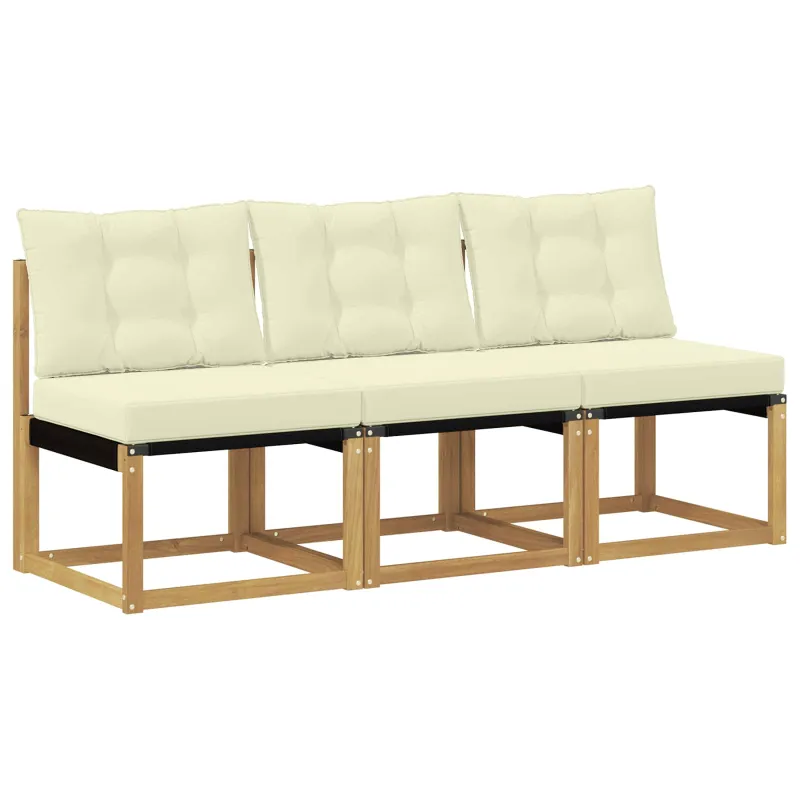 3 Vienetas Lauko Vidurinis Sofa