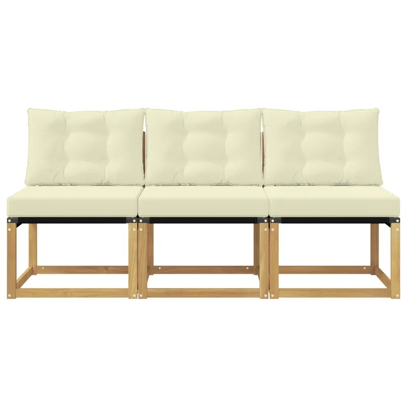 3 Vienetas Lauko Vidurinis Sofa