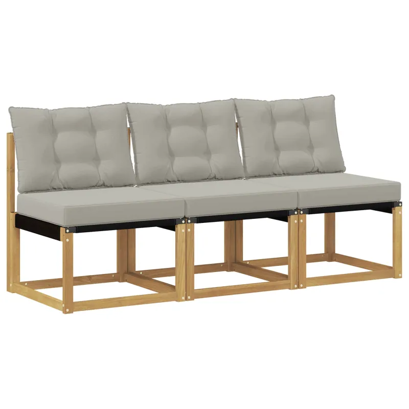 3 Vienetas Lauko Vidurinis Sofa