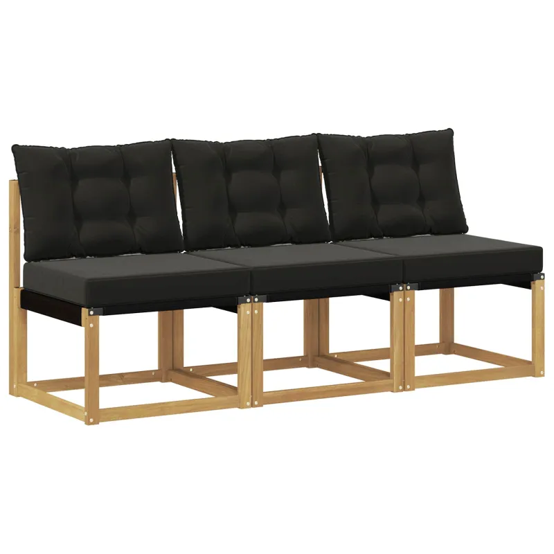 3 Vienetas Lauko Vidurinis Sofa