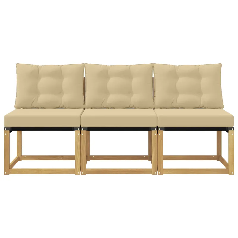 3 Vienetas Lauko Vidurinis Sofa