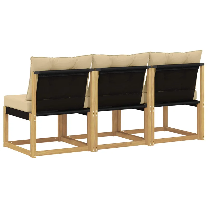 3 Vienetas Lauko Vidurinis Sofa
