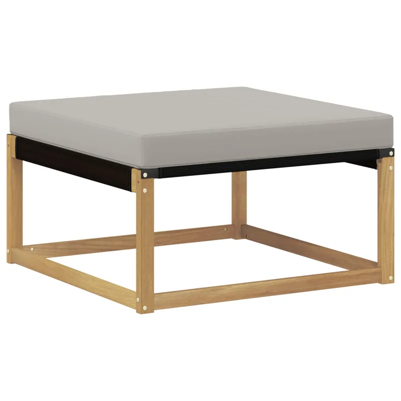 Lauko pakojis Kietasis akacijos medis ir Textilene Balta
