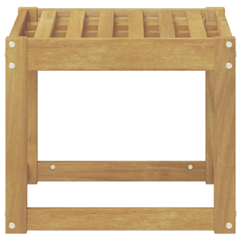 Lauko sėdynė suolelis Balta 43 x 43 x 37 cm
