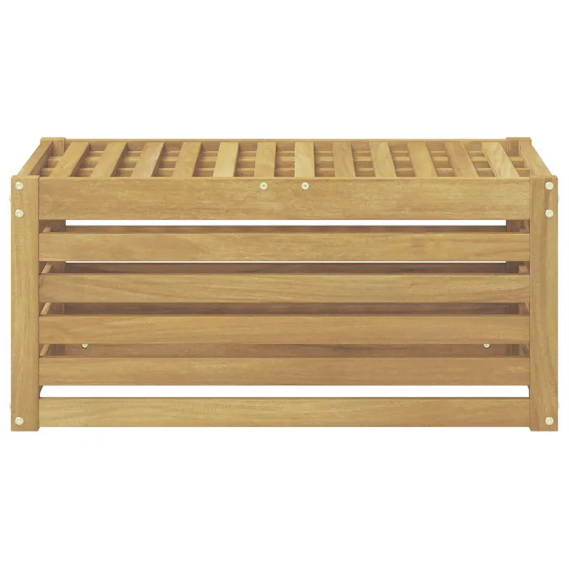 Lauko sėdynė suolelis Balta 79 x 43 x 37 cm