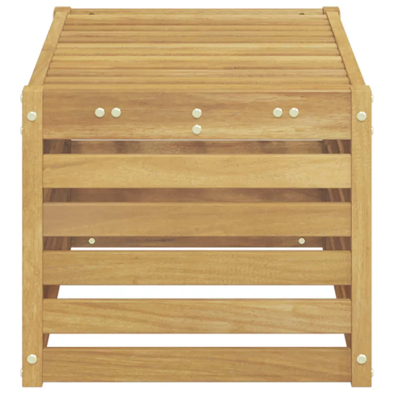 Lauko sėdynė suolelis Balta 79 x 43 x 37 cm