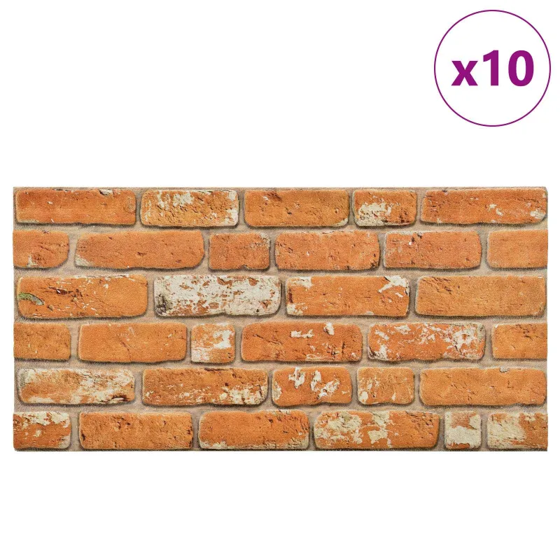 Sienų plokštės 10 pcs Mūras 100 x 50 cm EPS putos