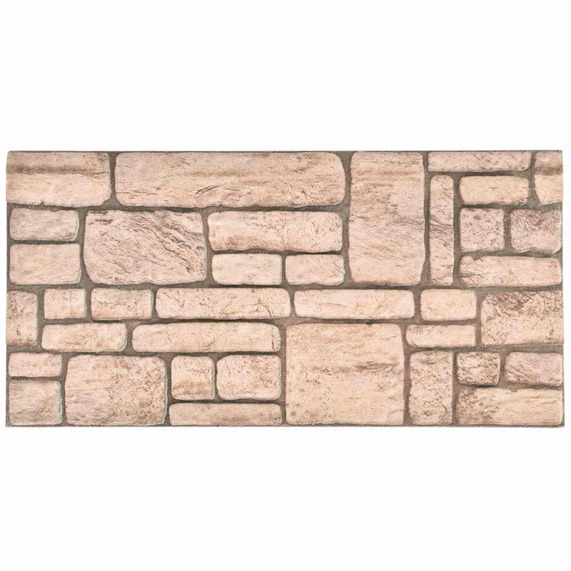 Sienų plokštės 10 pcs Smėlio 100 x 50 cm EPS putos
