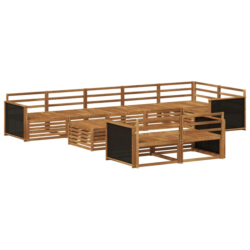 Lauko sofos komplektas 9 pcs