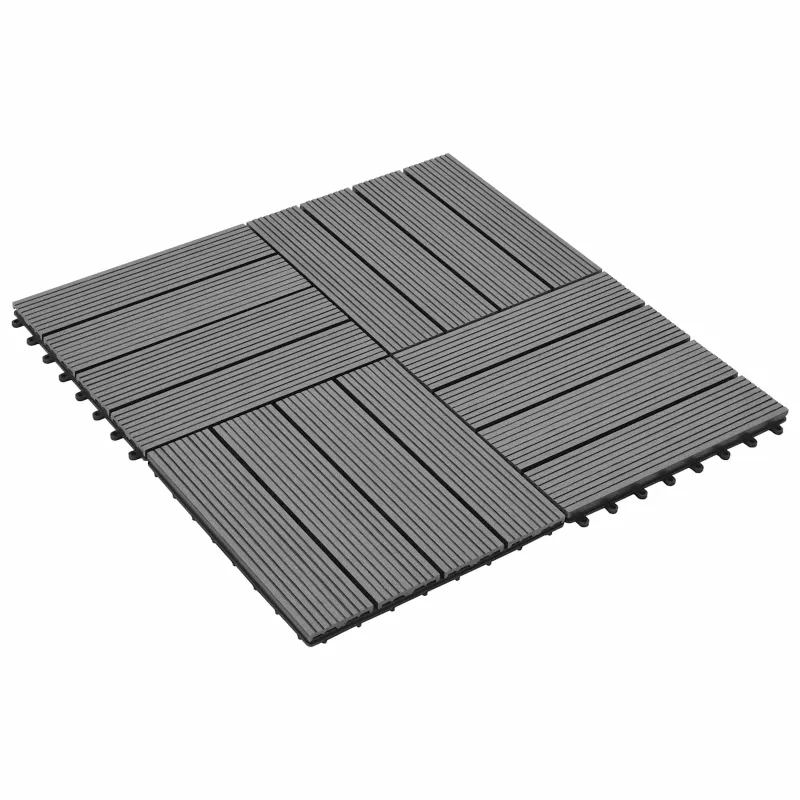 Terasinė Plytelė 22 pcs Pilka 30 x 30 cm MPK