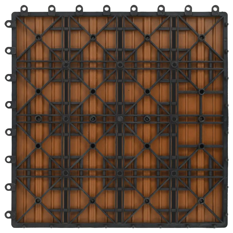 Terasinė Plytelė 22 pcs Tikmedis 30 x 30 cm MPK